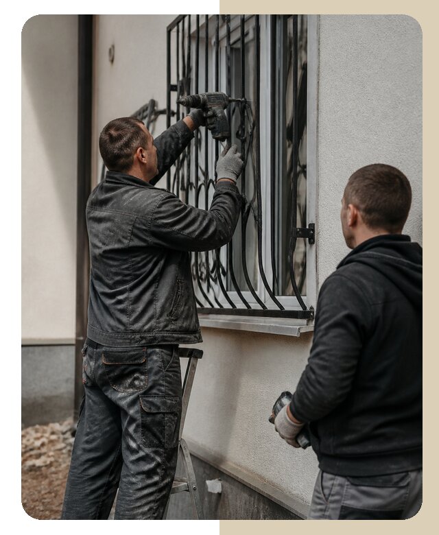 Установка наружных решеток в Балашихе от 5024 р. | ДвериЛегко-Блш
